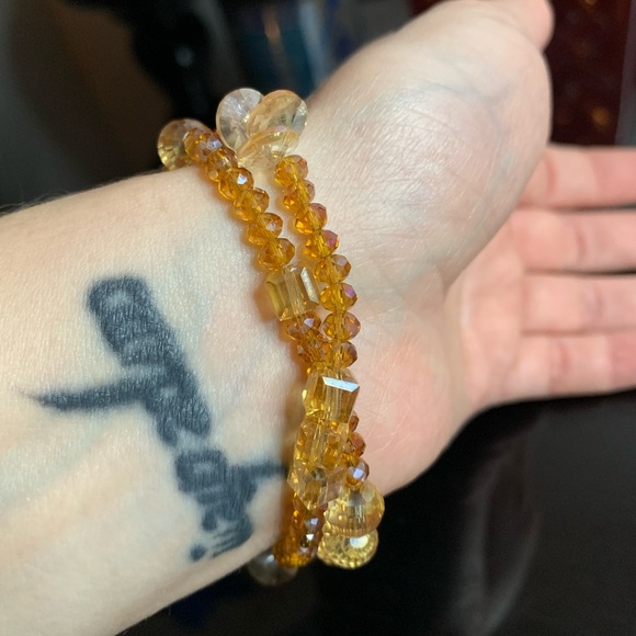 Shiny crystals bracelet🤎 - Picture 6 of 6